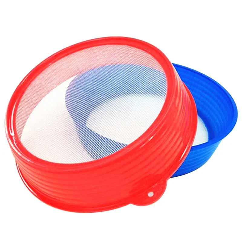 19cm Handheld Plastic Flour Sifter Sieve | Kitchen Strainer