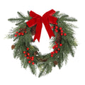 Christmas Wreath Indoor Outdoor Festive Door Hanging Decor