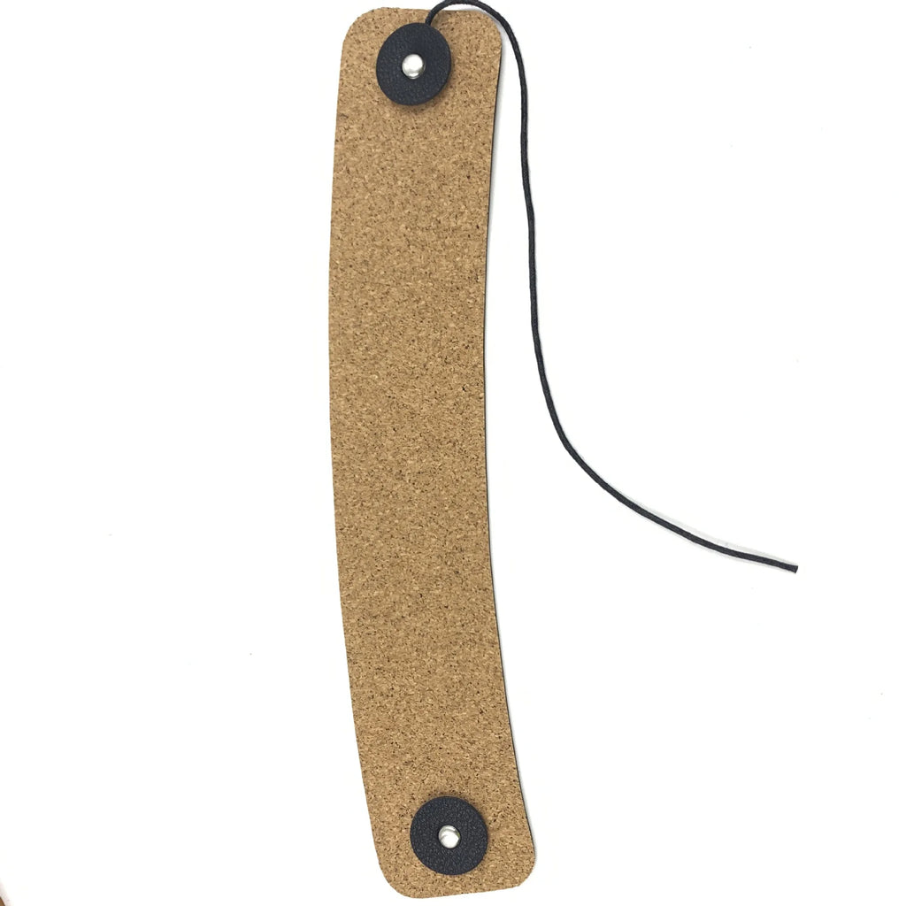 Foldable Primary Cork Leather Cup Sleeve Pattern Iced Coffee
