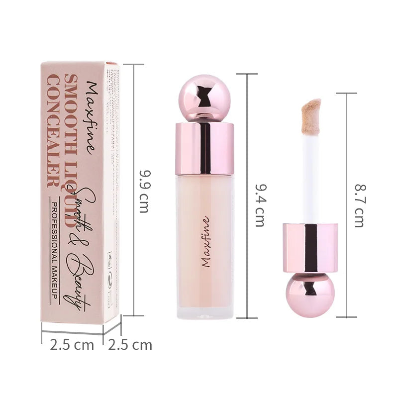 MAXFINE Liquid Concealer – Pore Blurring, Oil Control, Long Lasting