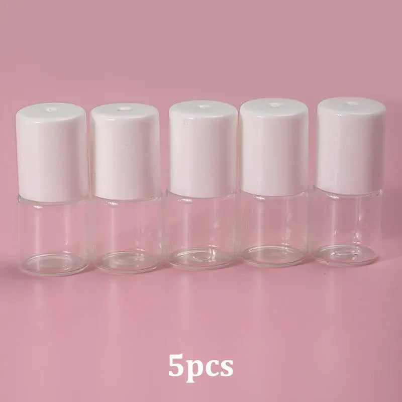2ml Glass Roll-On Bottles for Essential Oils & Perfume | 5–20 Pack