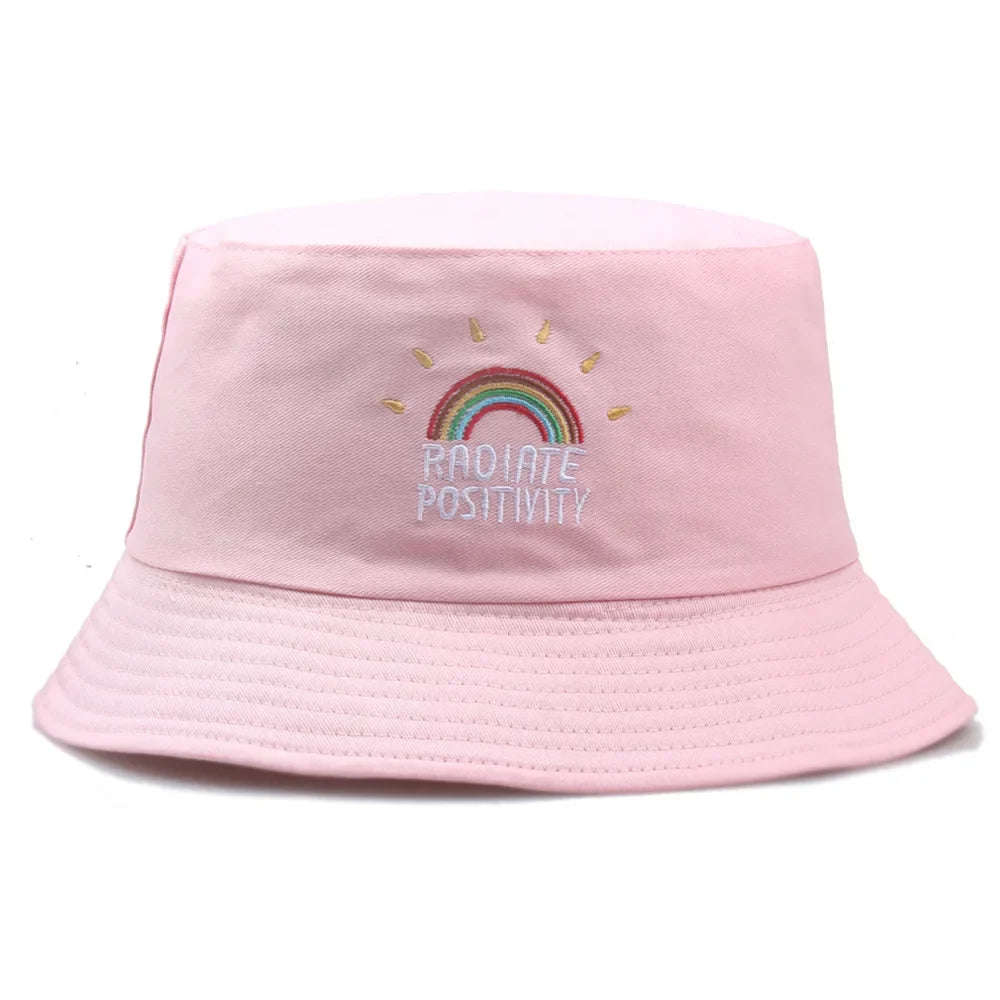 Unisex Floral Fisherman Bucket Hat – Casual Outdoor Sun Hat