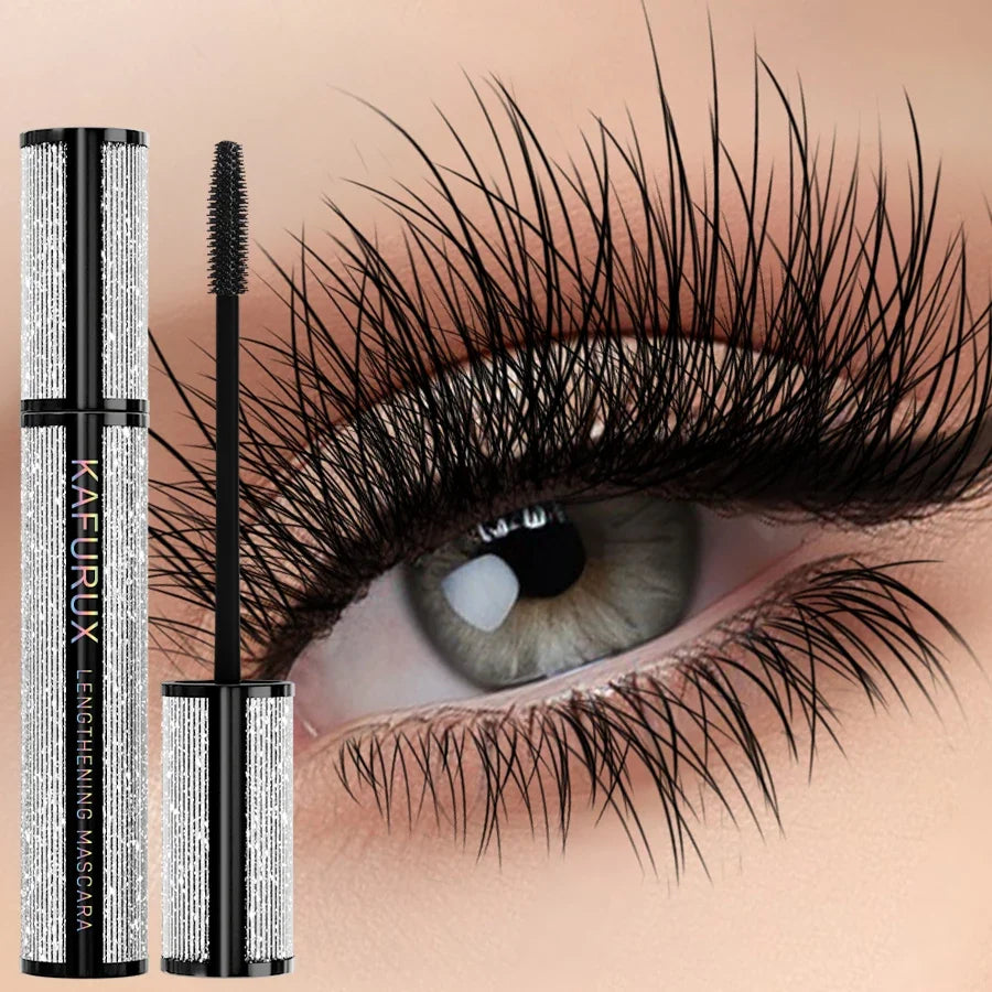 KAFURUX 5D Black Lengthening Waterproof Mascara | Korean Makeup
