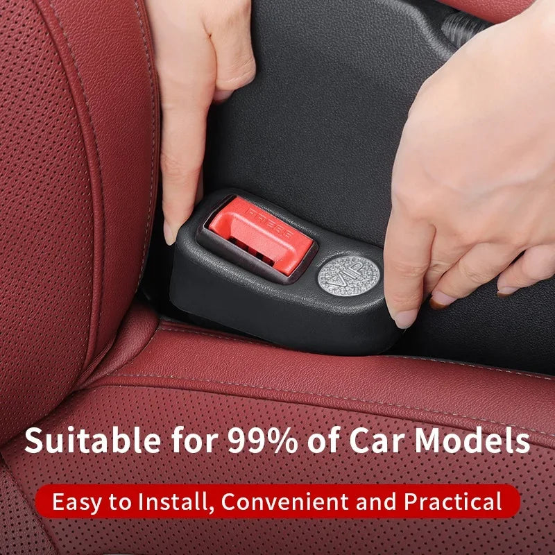 Car Seat Belt Buckle Cover & Gap Stopper | Anti-Scratch