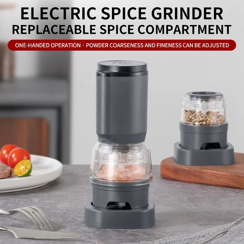 BALASHOV Electric Salt & Pepper Grinder Set – Rechargeable