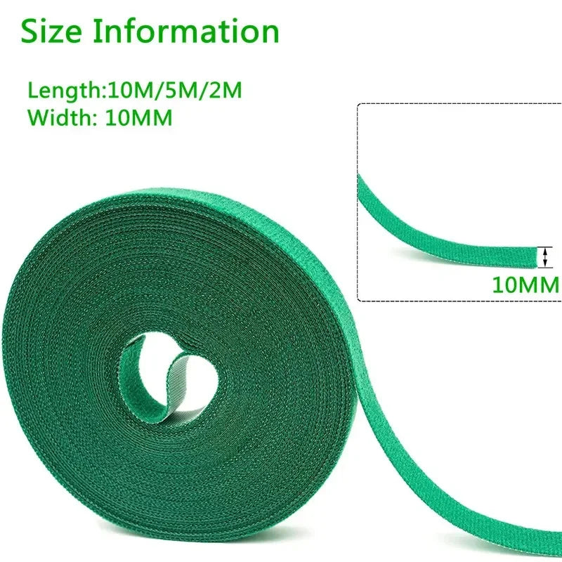 Nylon Plant Ties Garden Twine Straps 2M 5M 10M Rolls