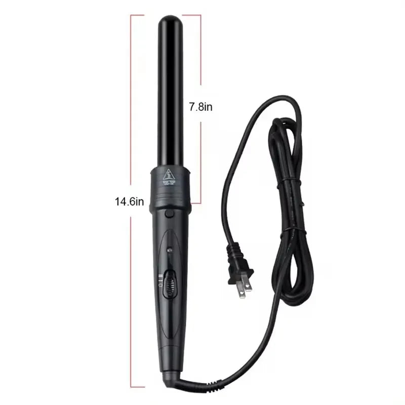 5-in-1 Interchangeable Curling Iron | PTC Heater, Auto Shut-Off