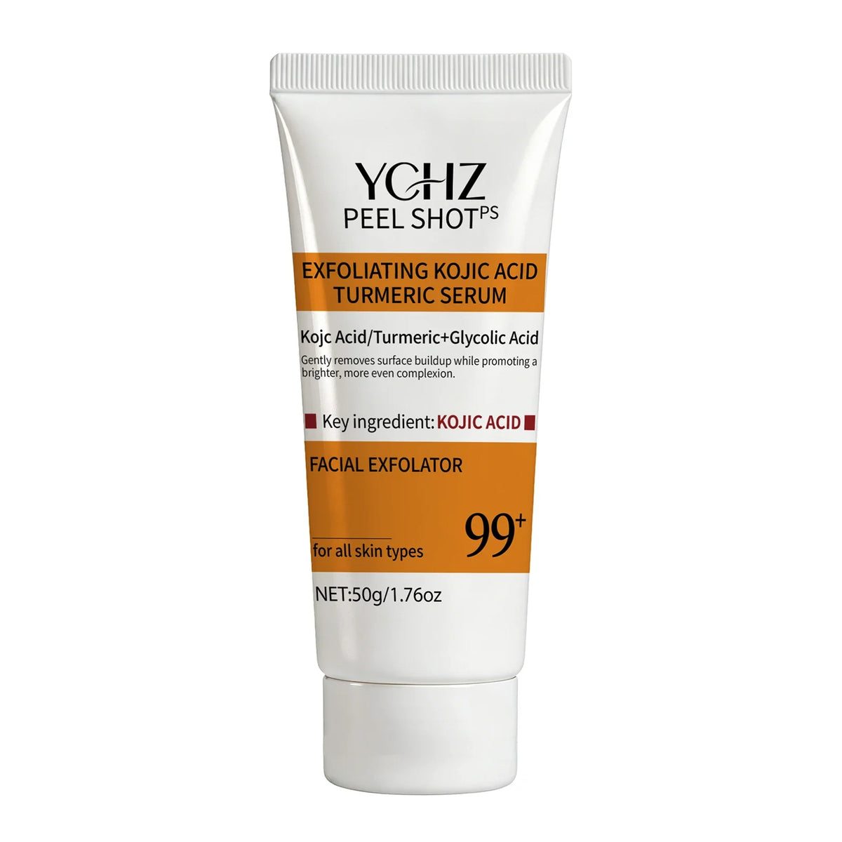 Turmeric Kojic Acid Exfoliating Gel – Face & Body Scrub 50g