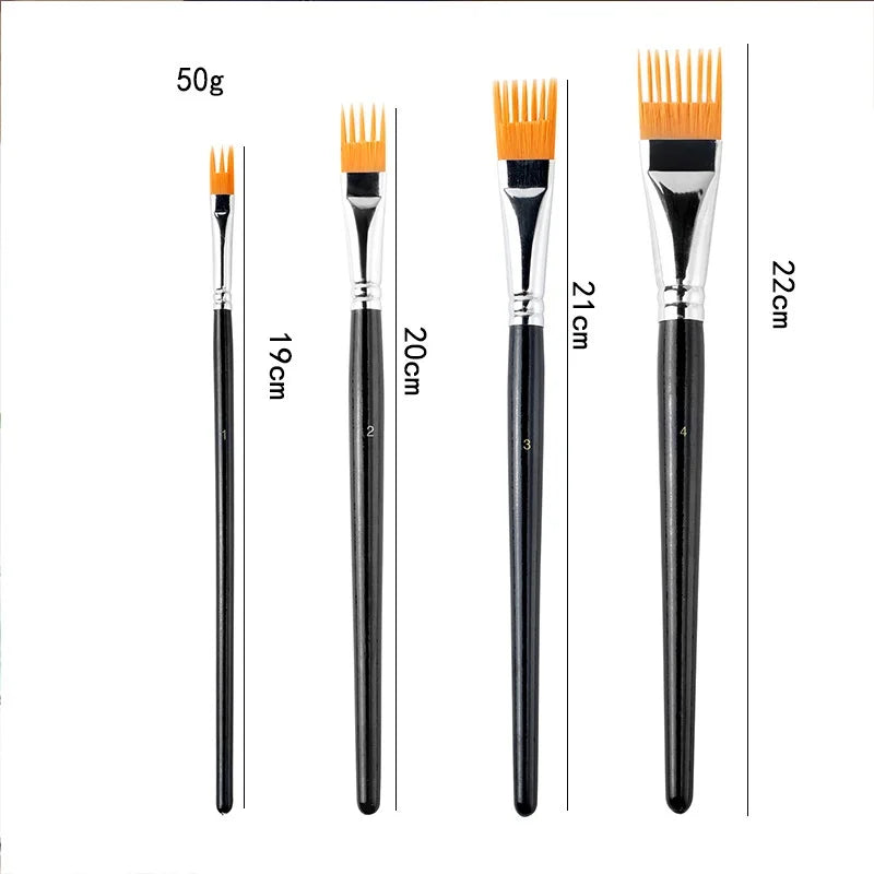 Professional 4-Pack Paintbrush Watercolor Oil Digital Painting