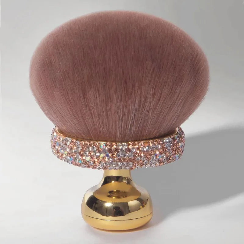 Large Mushroom Head Powder Brush – Soft Nylon Bristles