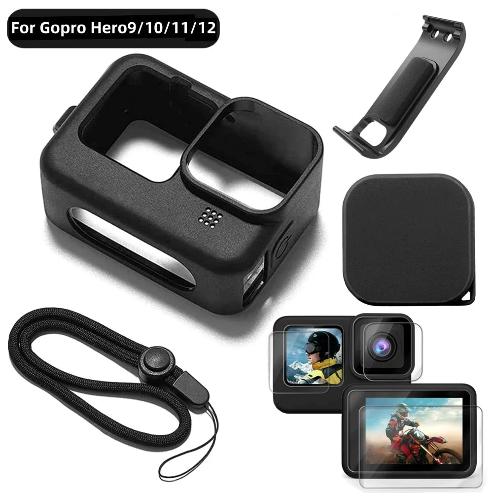 GoPro Hero 9 10 11 Silicone Case & Screen Protector Set | VeFly