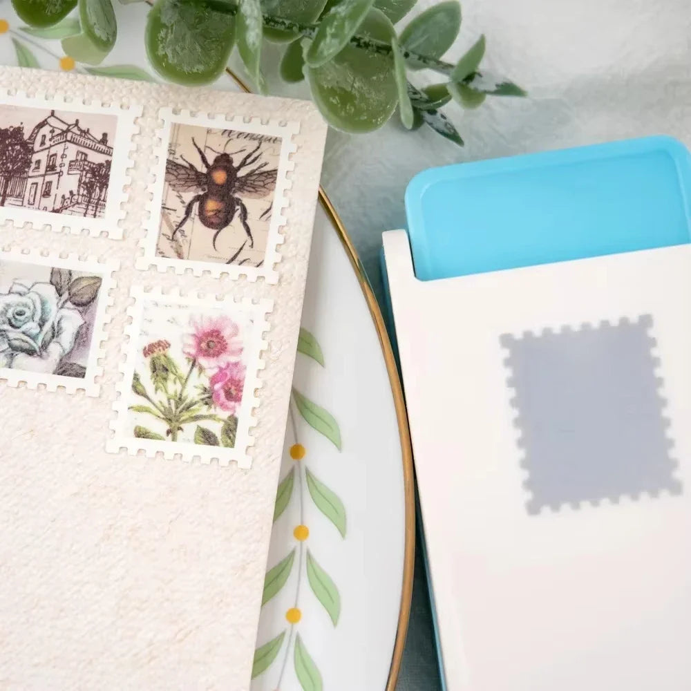 Rectangle Postage Stamp Craft Punch – Lever Action Paper Puncher