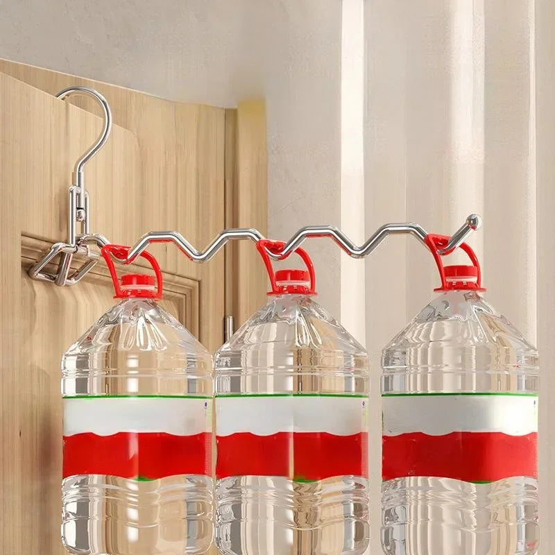 Folding Stainless Steel Clothes Hanger – Travel & Home Use