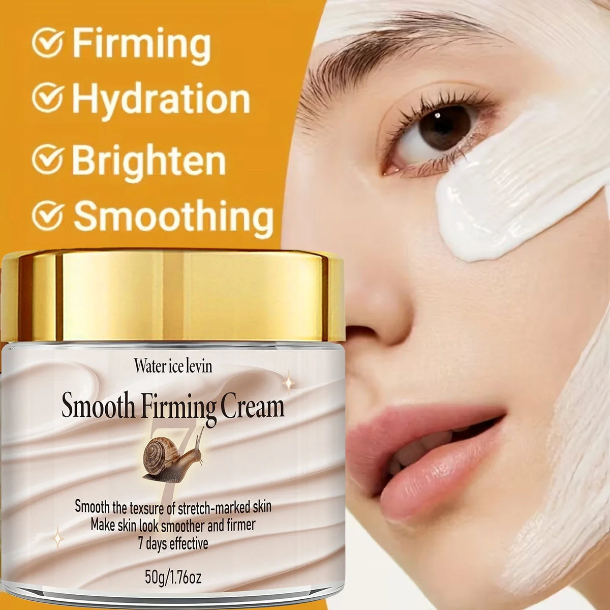 Snail Retinol Firming Cream | Collagen & Shea Butter 50g