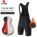 X-TIGER Men's Winter Cycling Bib Shorts – 5D Gel Pad Lycra