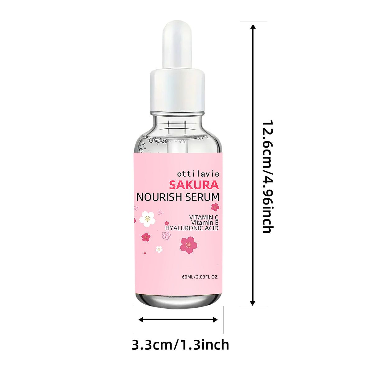 Ottilavie Sakura Serum 2PCS – Niacinamide & Hyaluronic Acid