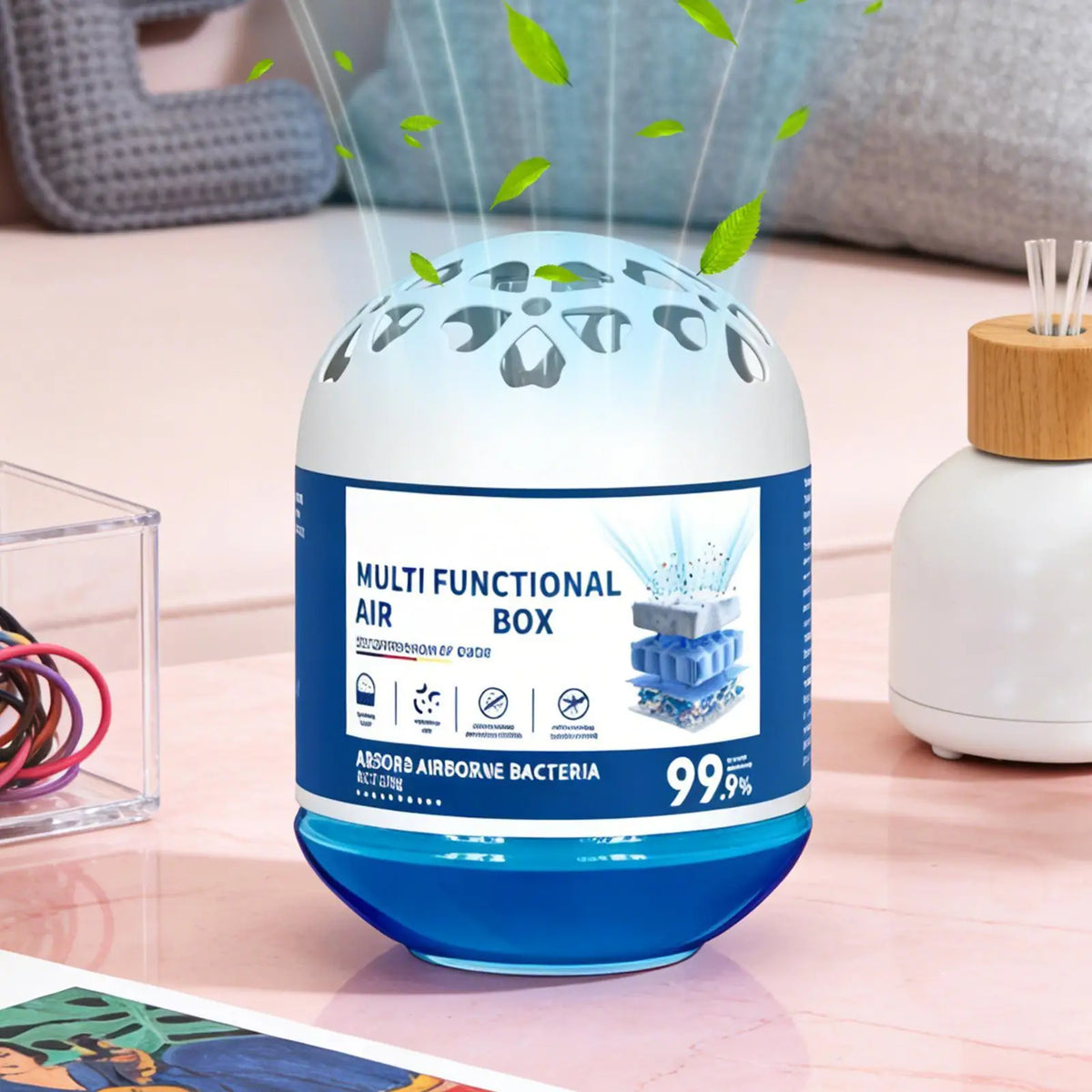 Electrostatic Dust Collector Box | Passive Indoor Air Purifier