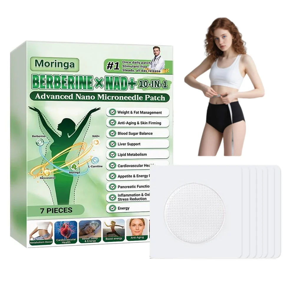 10-in-1 Nano Microneedle Firming & Moisturizing Skin Patches