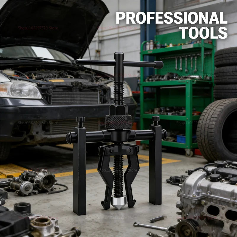 3-Jaw Heavy-Duty Bearing Puller & Gear Removal Tool