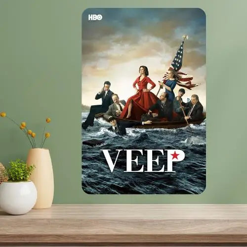 Veep TV Show Metal Poster Sign – Retro Aluminum Wall Decor