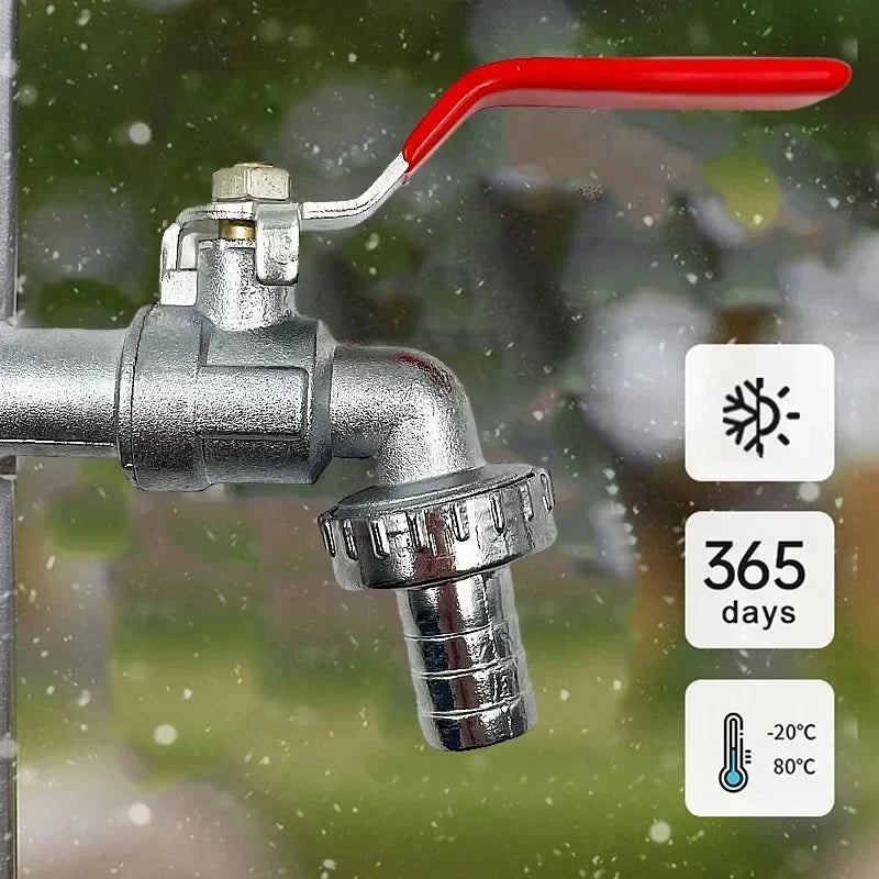 1 Garden Irrigation Brass Faucet IBC Tank Water Tap Single Outlet
