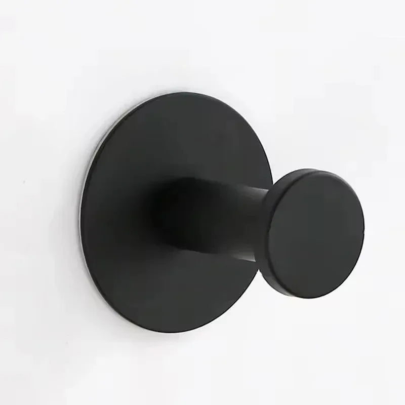No-Drill Stainless Steel Adhesive Towel Hooks | Wall Hangers