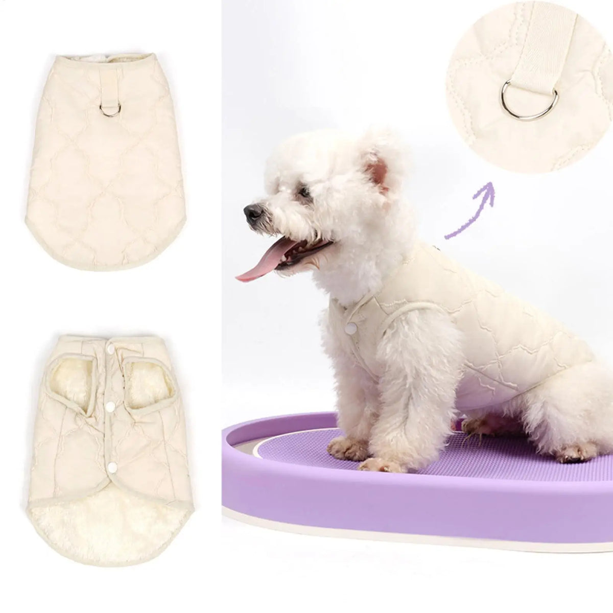 Windproof Insulated Dog & Cat Winter Coat | Pet Jacket