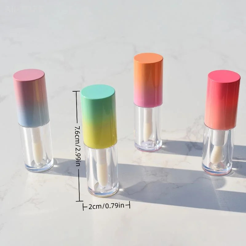 4ml Refillable Lip Gloss Tube | DIY Lip Balm Container with Cap