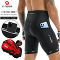X-TIGER Men's 5D Gel Padded Cycling Shorts with Back Pocket