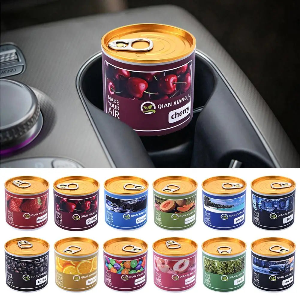 Solid Car Aromatherapy Canned Interior Fragrance 60 Days Long-lasting