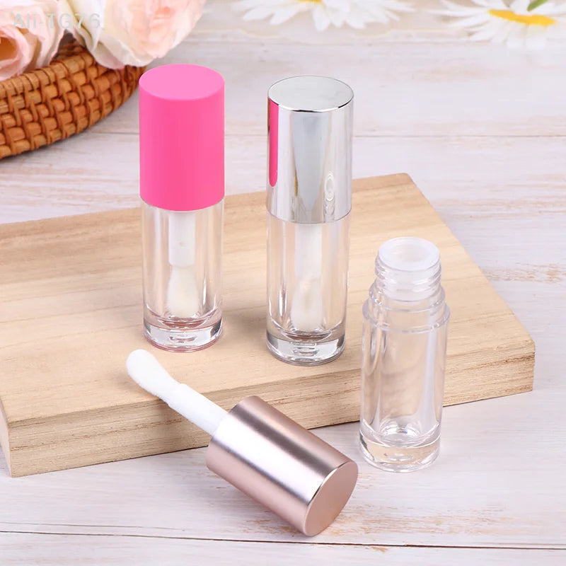 6ml Refillable Mini Lip Gloss Tubes with Wand – DIY Set