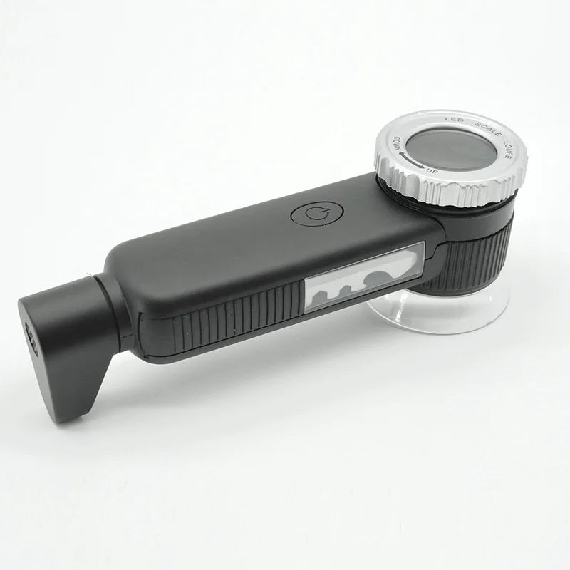30X Rechargeable Magnifying Glass with LED Light – 3 Modes