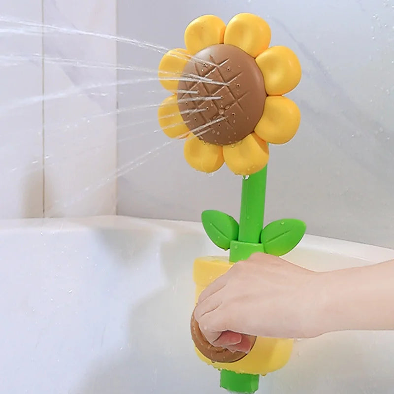 Kids Suction Cup Bath Toy Set – Colorful Flower | Ages 0–3