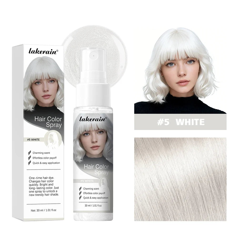 Washable Temporary Hair Color Spray – DIY Hair Chalk 30ml