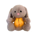 Breathing Plush Bunny Toy | Soothing Rabbit Doll with Music 28cm