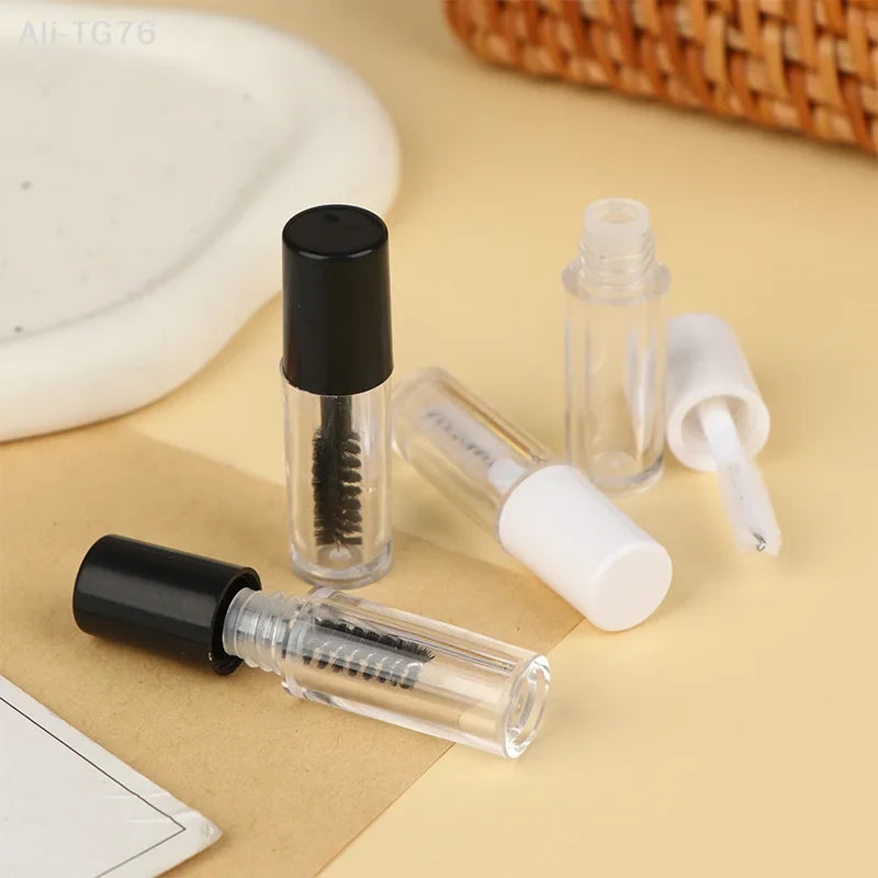 Empty Mascara Tubes with Eyelash Wand – 1.2ml Refillable 3 Pack