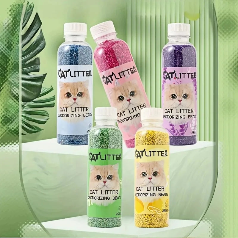 Cat Litter Deodorizing Beads – Litter Box Odor Eliminator