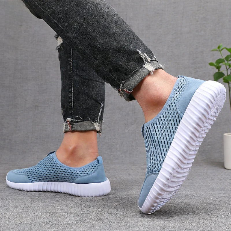 Men's Breathable Mesh Slip-On Sneakers | Lightweight Walking Shoes