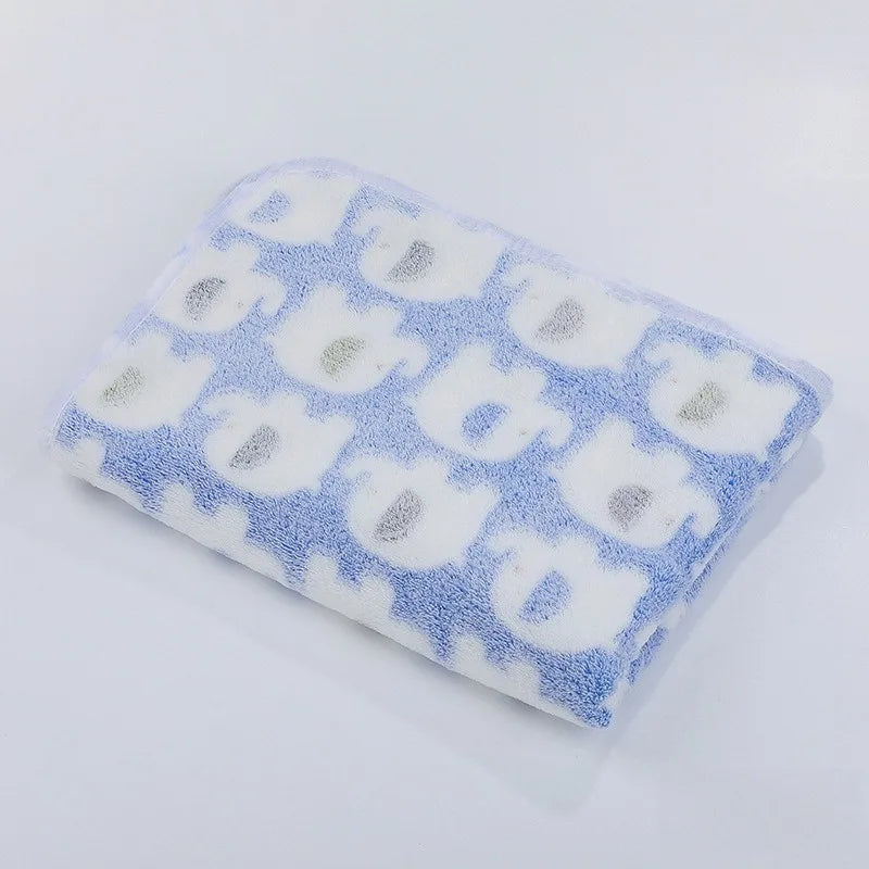 Soft Flannel Pet Blanket for Dogs & Cats | Cartoon Christmas Throw