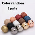 5-Pack Magnetic Brooch Clips – Zinc Alloy Scarf & Shawl Buckles
