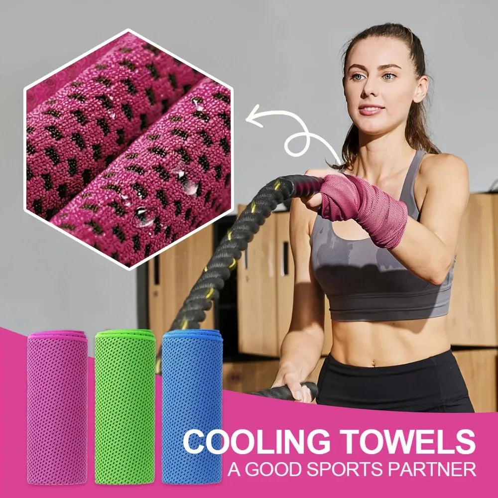 Cooling Sport Towel – Instant Ice Towel for Gym & Travel