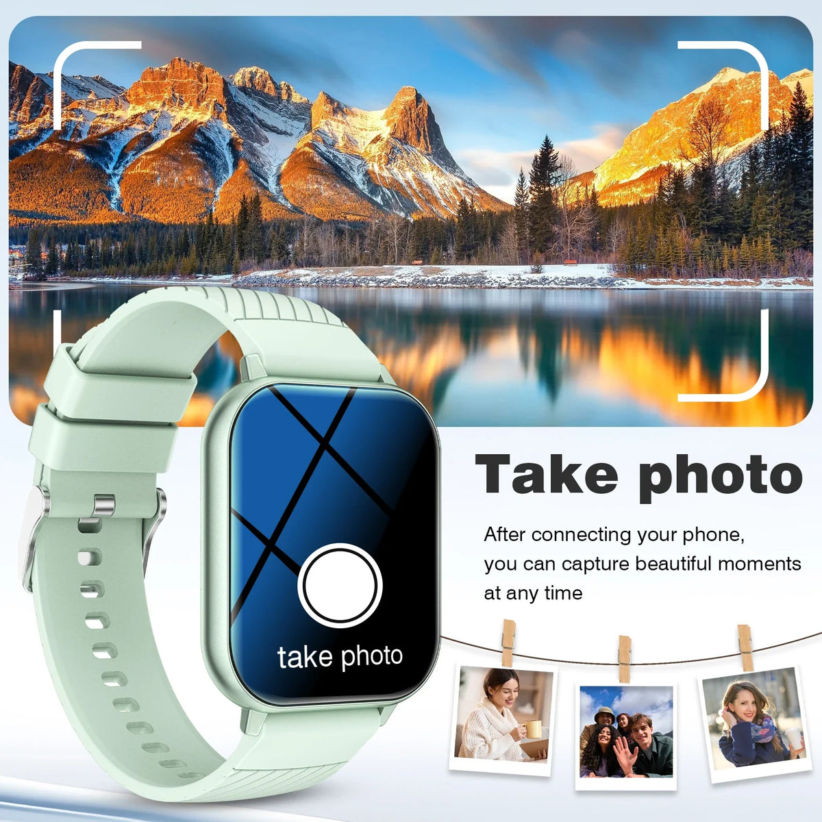 LOMAXFR Smart Watch 1.83" HD | Wireless Call & Sports Modes