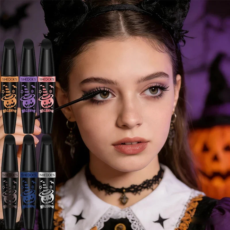 Halloween Black Mascara – Waterproof, Curly & Thick Lashes