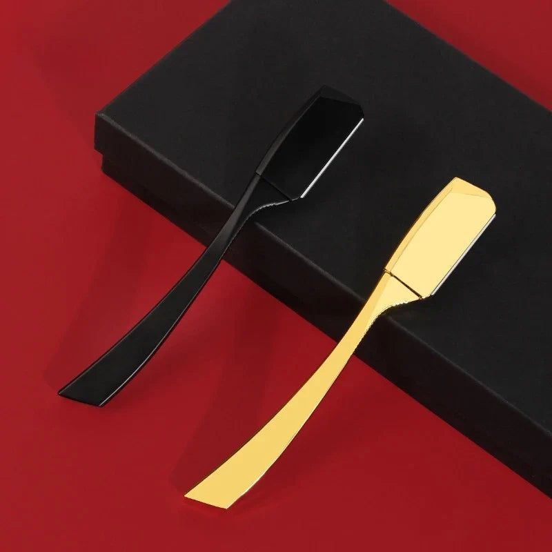 Straight Edge Barber Razor | Zinc Alloy Shaving & Trimming Tool