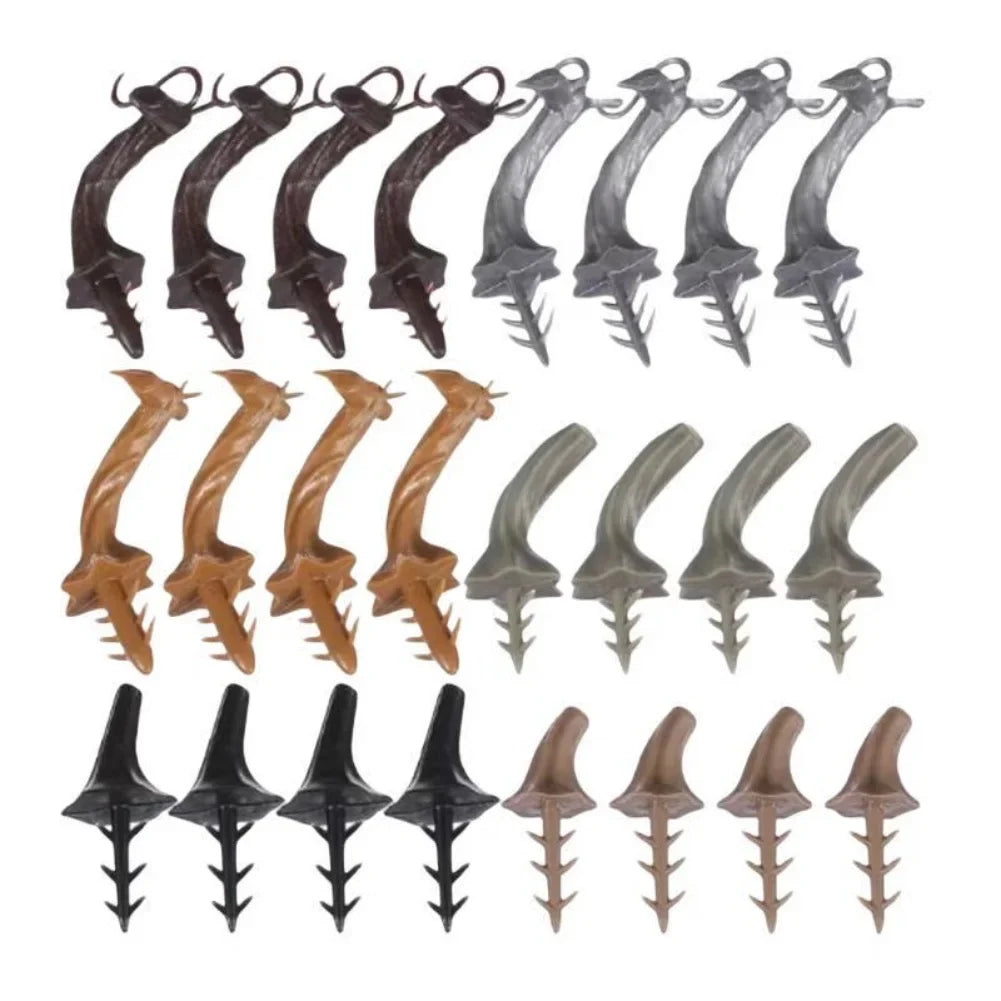 48-Pack Artificial Pumpkin Stems for Halloween DIY Crafts