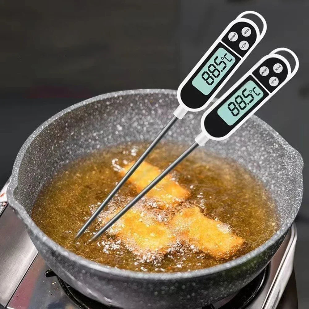 Stainless Steel Probe Cooking Food Barbecue Stove Water Milk Oil