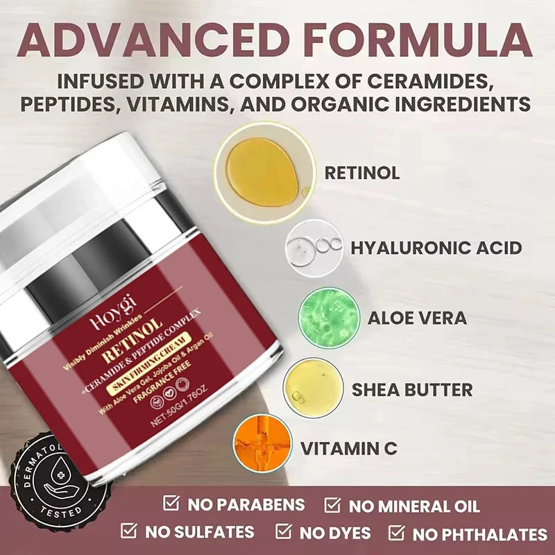 Retinol Face Cream – Firming, Brightening & Moisturizing 50g