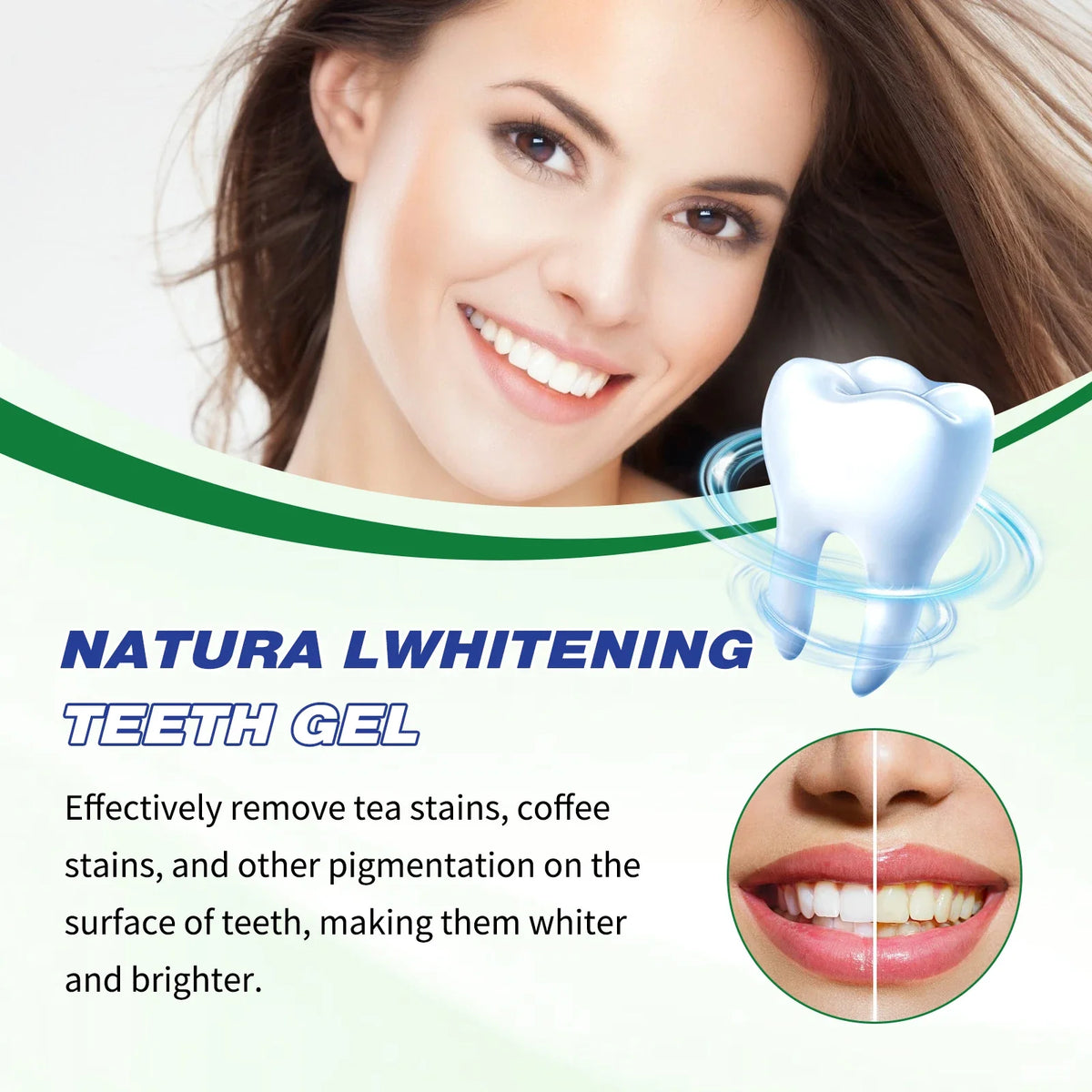 Natural Whitening Toothpaste – Remove Plaque & Stains