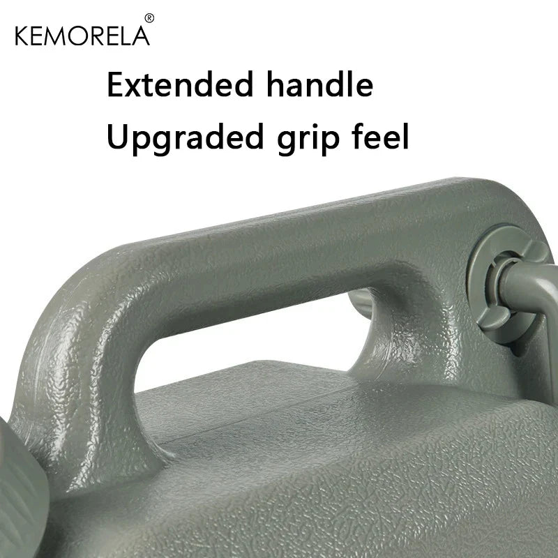 KEMORELA 12L Food-Grade PE Camping Water Storage Bucket
