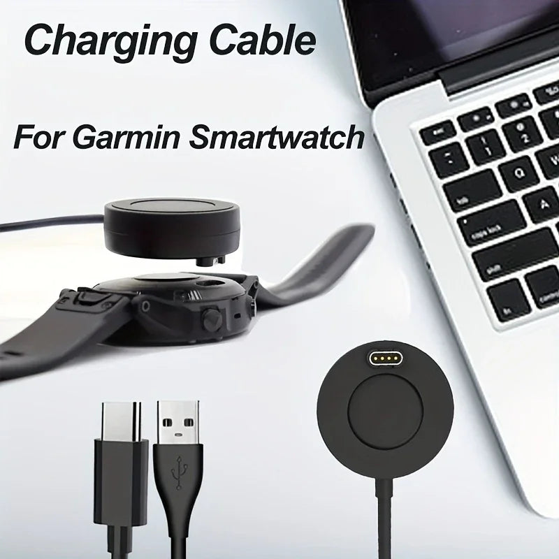 Garmin Watch Charger Dock – Fenix, Vivoactive, Venu USB Stand